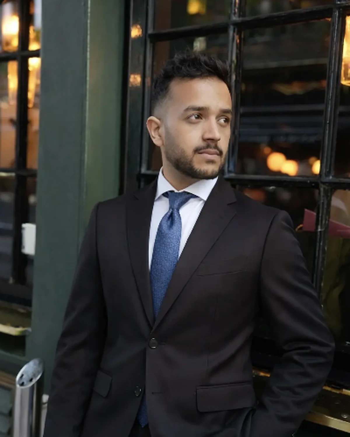 Portrait of Varun Sharma, founder of VARUNÉ Labs